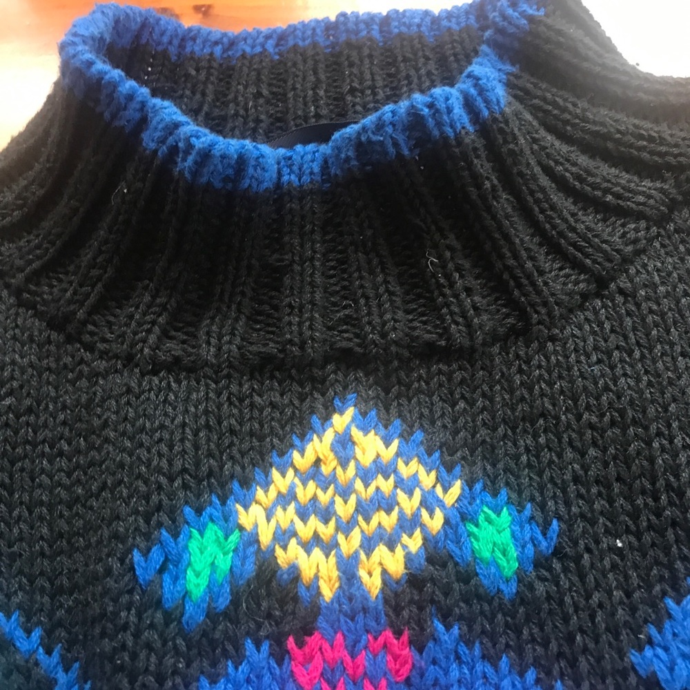 80’s 90’s retro vintage Lizwear sweater - Picture 5 of 8